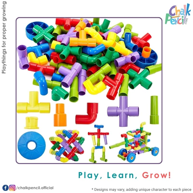 DIY Exclusive Pipe Large Building Blocks
