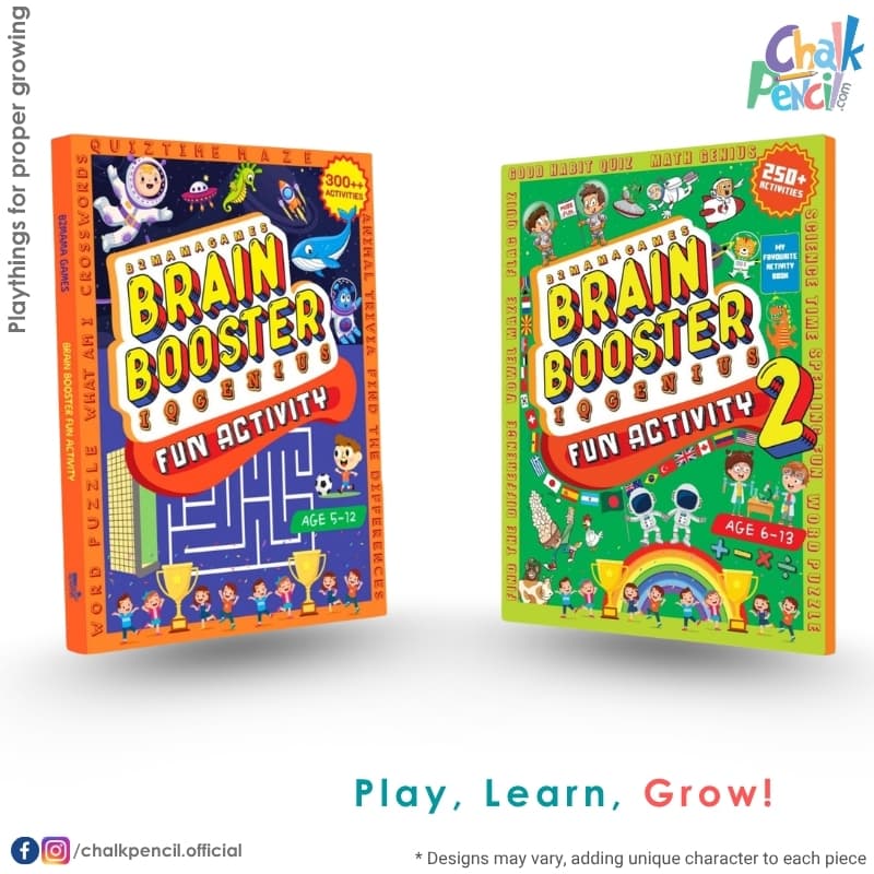Brain Booster Fun Activity 1 and 2 Combo