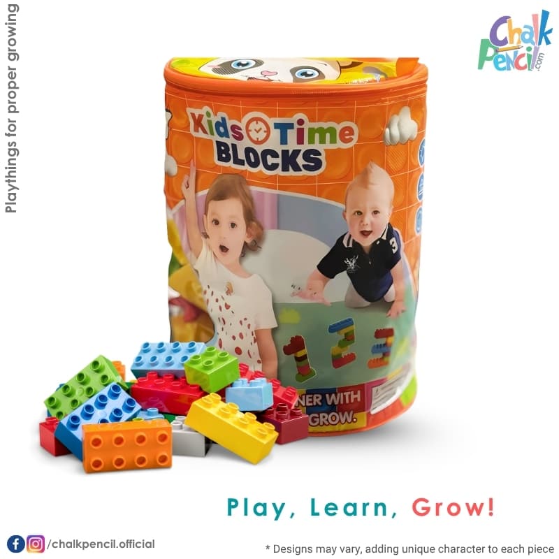 Kids Time Building Blocks Bag