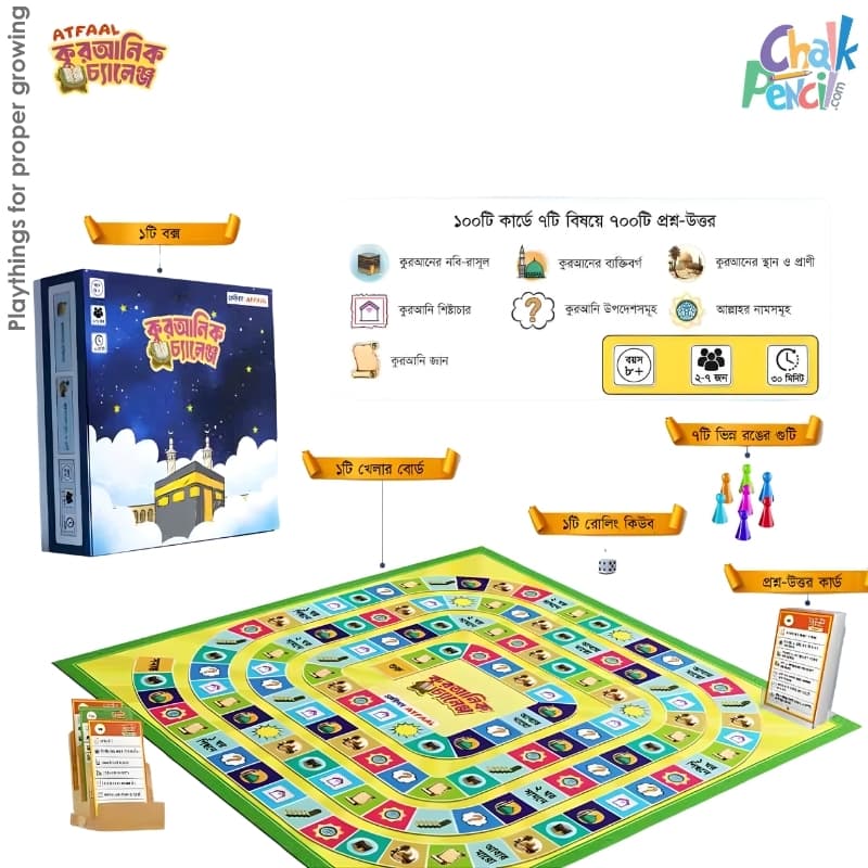 Quranic Challenge Game Board